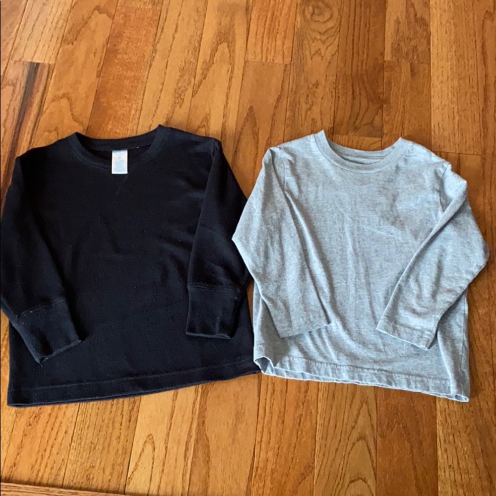 Two children’s place long sleeve tees